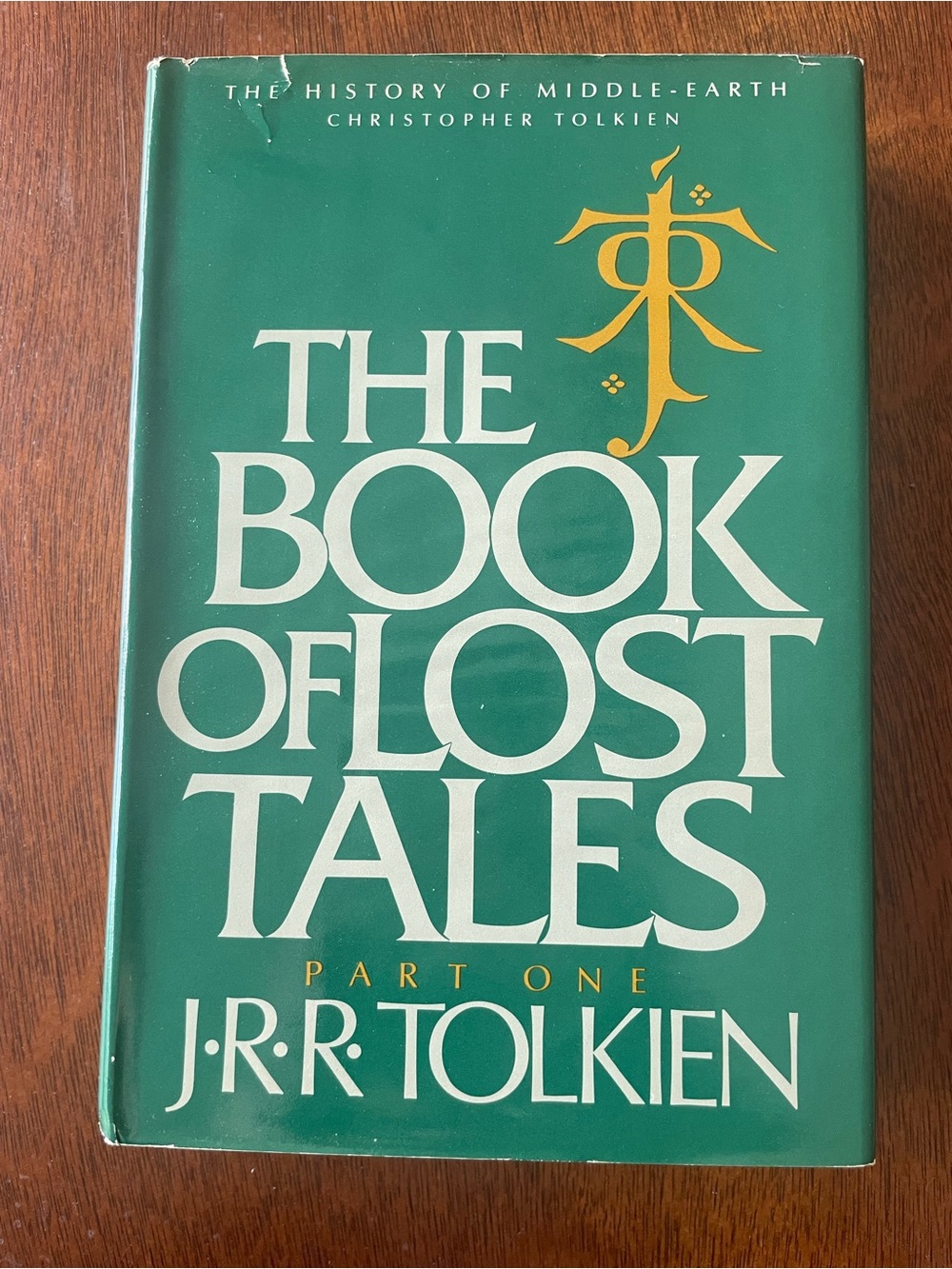 The Book of Lost Tales Part 1 by JRR
Tolkien 1984 1st American Edition
BCE
